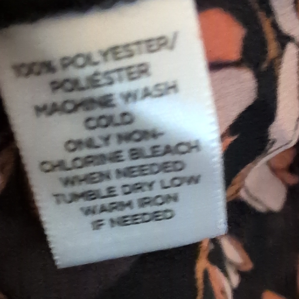 LOFT Black Floral Blouse - Picture 4 of 4